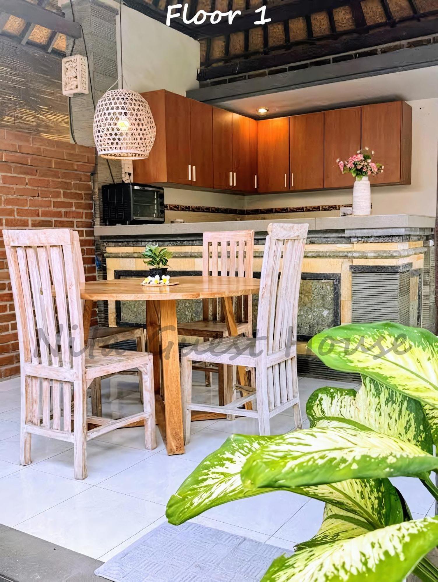 Nita Guest House Bali チャングー エクステリア 写真