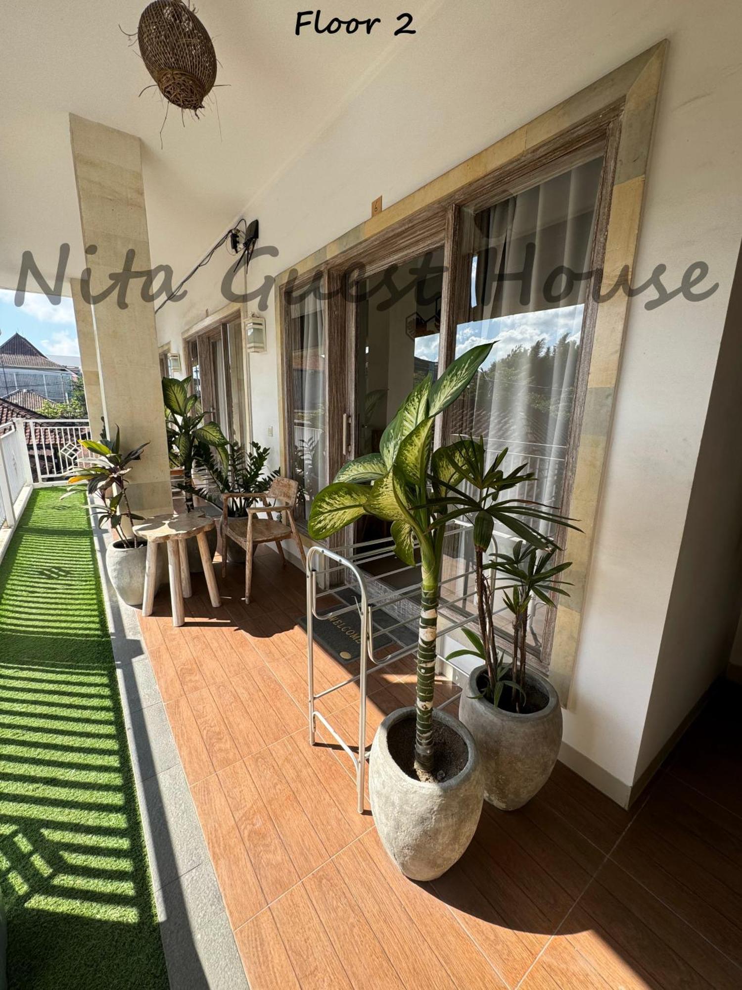 Nita Guest House Bali チャングー エクステリア 写真
